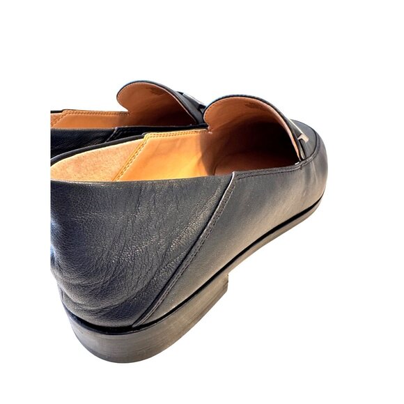 Vince Camuto Cakella Black Size 8M EU 39 Baby Sheep Leather NWB $110 Loafer - Picture 6 of 12